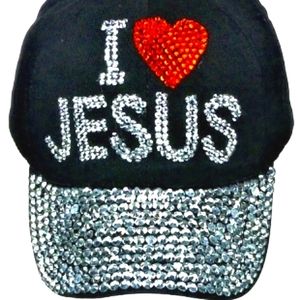 I Love Jesus Million Dollar Baseball Cap